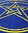 Toalha Pentagrama Wicca Para Leitura de Tarô Azul 70CM - Imagem 4