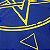 Toalha Wicca Pentagrama Toalha Tarô com Brilho Azul Am 70CM - Imagem 3