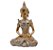Buda da Reflexão Yoga Refletindo Buda Gold Brilhante 12 cm - Imagem 1