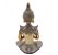 Buda da Reflexão Yoga Refletindo Buda Gold Brilhante 12 cm - Imagem 3