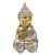 Baby Buda Tailandês Rezando Buda Meditando Brilhante 10 cm - Imagem 1