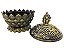 Turíbulo Sacro Defumador Divino De Mesa Metal Pequeno 8cm - Imagem 5