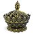 Turíbulo Sacro Defumador Divino De Mesa Metal Pequeno 8cm - Imagem 1