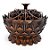 Turíbulo Sacro Defumador Divino De Mesa Metal Pequeno 8cm - Imagem 1