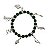 Pulseira Oxossi Cristal Orixás Umbanda Candomblé Ajustável - Imagem 1