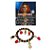 Pulseira Feminina da Rosa Caveira Entidade Umbanda Ajustável - Imagem 2