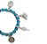 Pulseira Feminina de Iemanjá Azul Rainha do Mar Ajustável - Imagem 4