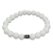 Pulseira  de Pedras Naturais Quartzo Branco - Imagem 2