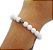 Pulseira  de Pedras Naturais Quartzo Branco - Imagem 4