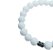 Pulseira  de Pedras Naturais Quartzo Branco - Imagem 3