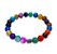 Pulseira  de Pedras Naturais Ágata Colorida - Imagem 3