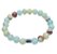 Pulseira  de Pedras Naturais Jasper Imperial - Imagem 1