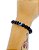 Pulseira Unisex Olho Grego da Sorte Ajustável Preta - Imagem 4