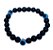 Pulseira Unisex Olho Grego da Sorte Ajustável Preta - Imagem 1