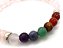 Pulseira Feminina 7 Pedras Naturais Quartzo Rosa Ajustável - Imagem 2