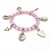 Pulseira Obá Orixás Umbanda Candomblé Rosa Ajustável - Imagem 1