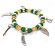 Pulseira Caboclo Natureza Orixás Umbanda Candomblé Ajustável - Imagem 3
