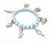 Pulseira Feminina de Iemanjá Rainha do Mar Orixá Ajustável - Imagem 1