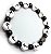 Pulseira Hematita Ajustável Pulseira Medalha da Fé Hematita - Imagem 2