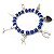 Pulseira Ogum Orixás Umbanda Candomblé Azul Ajustável - Imagem 2