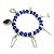 Pulseira Ogum Orixás Umbanda Candomblé Azul Ajustável - Imagem 3