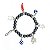 Pulseira Mau Olhado Orixás Umbanda Candomblé Ajustável - Imagem 2
