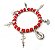 Pulseira Yansã Orixás Umbanda Candomblé Ajustável - Imagem 3