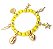 Pulseira Oxum Orixás Umbanda Candomblé Ajustável - Imagem 3