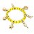 Pulseira Oxum Orixás Umbanda Candomblé Ajustável - Imagem 1