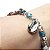 Pulseira Feminina de Iemanjá Rainha do Mar Orixá Ajustável - Imagem 3