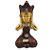 Trio Mini Buda Tailandês da Sabedoria Red Gold 6 cm - Imagem 6