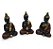 Trio de Buda da Sabedoria Tailandês 7cm Trio Buda Tailandês - Imagem 1