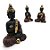 Trio de Buda da Sabedoria Tailandês 7cm Trio Buda Tailandês - Imagem 3