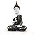 Buda Tibetano Tailandes Sidarta Hindu Estatueta Resina 15cm - Imagem 1