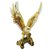 Enfeite Decorativo Águia Dourada Força e Poder 25 cm Gold - Imagem 7