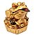 Sapo da Riqueza Feng Shui Chan Chu Sorte Fortuna Poder 4cm - Imagem 1