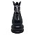 Enfeite Peça de Xadrez em Porcelana Preta Cavalo 12cm - Imagem 3