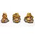 Trio De Buda Estatueta Cego Surdo Mudo Estatueta Buda 4 cm - Imagem 4