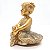 Bailarina Estatueta Enfeite Decoração Premium Resina 4 cm - Imagem 5