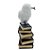Coruja Edwiges Harry Potter Varinha Mágica Resina 13 cm - Imagem 6