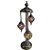 Abajur Turco Mosaico Metal E Vidro Colorido Istambul 75 Cm - Imagem 1