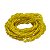 Guia 3 Fios Amarela Cristal Livra Todo Mal Espiritual 60 cm - Imagem 1
