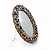 Espelho Oval Artesanal Pedras Preciosas Naturais 30 cm - Imagem 3