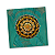 Toalha de Tarô Mandala Força Cigana 70cm - Imagem 1