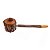Cachimbo Angico Natural Xamânico Umbanda Artesanal 25 cm - Imagem 1