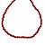 Guia 3 Fios Traçado Vermelho Firma Caveira Proteção 60 cm - Imagem 3