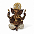 Estátua Ganesha Branco Sucesso e Prosperidade na Vida 14 cm - Imagem 1