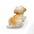 Estatueta Delicada Cachorrinho Shih tzu Detalhado 18 cm - Imagem 3
