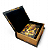 Kit 2 Caixas Livros Porta Objetos Ganesha Deus Hindu 25 cm - Imagem 2