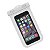Capa de Celular Transparente Branco Prova Dágua Universal - Imagem 1